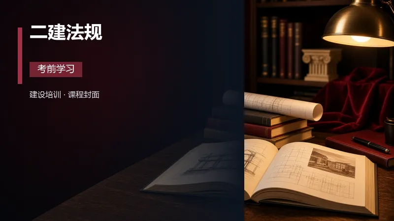 二建法规（二级建造师）