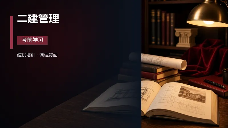 二建管理（二级建造师）