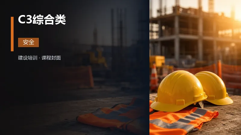 C3综合类（安全生产管理）